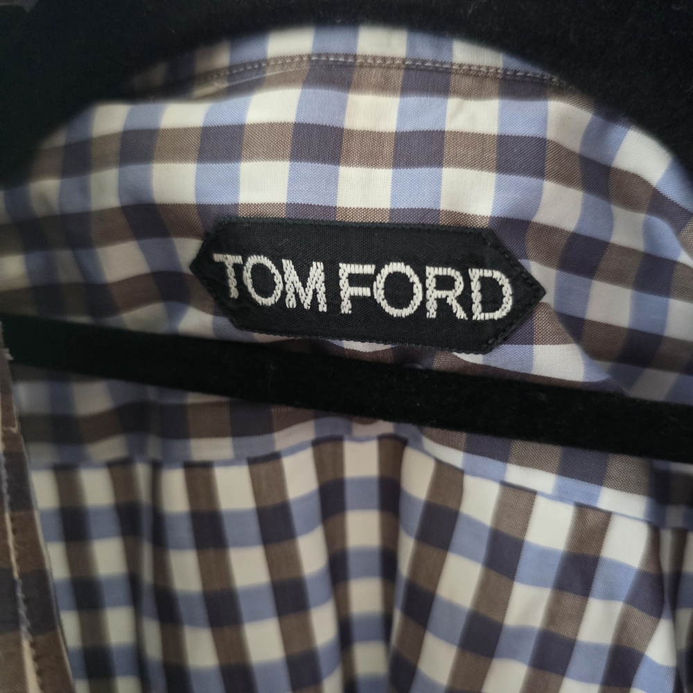 Men's Blue Checkered Shirt